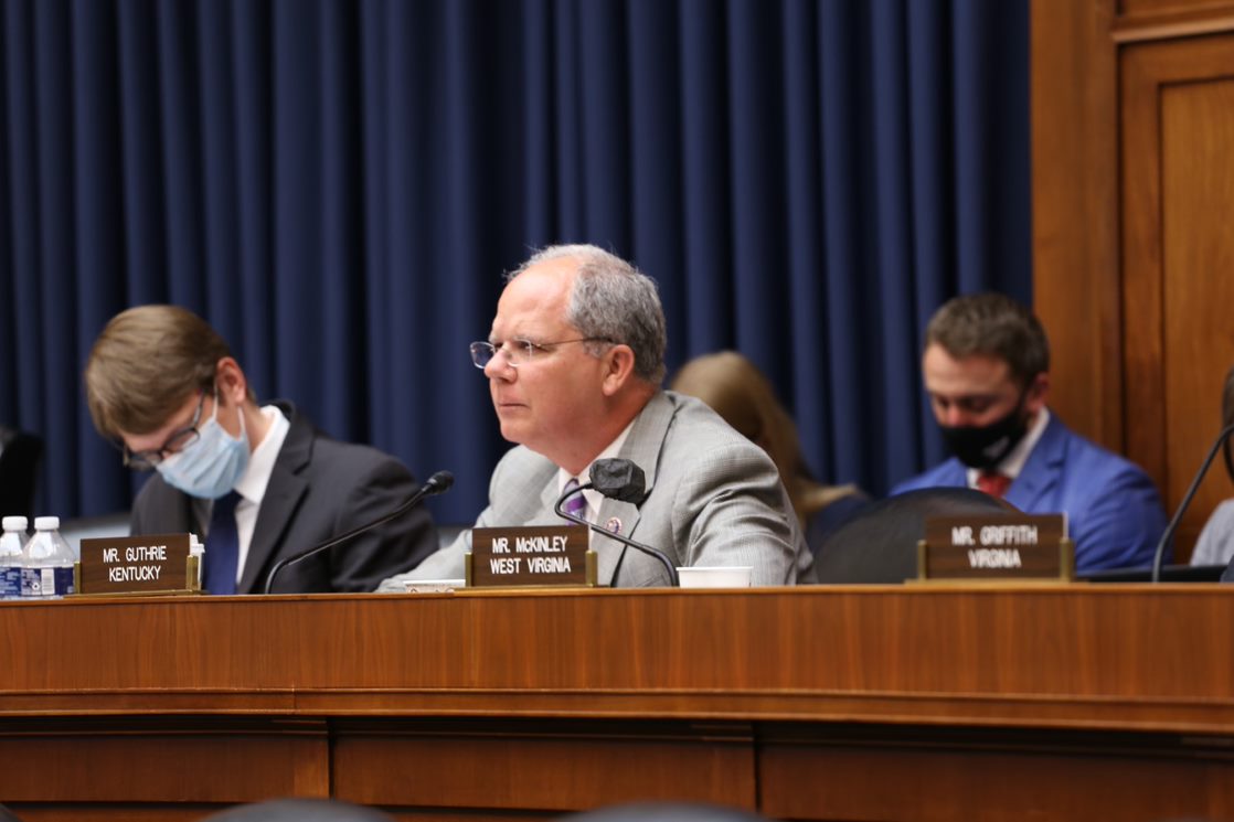 Guthrie at E&C committee room