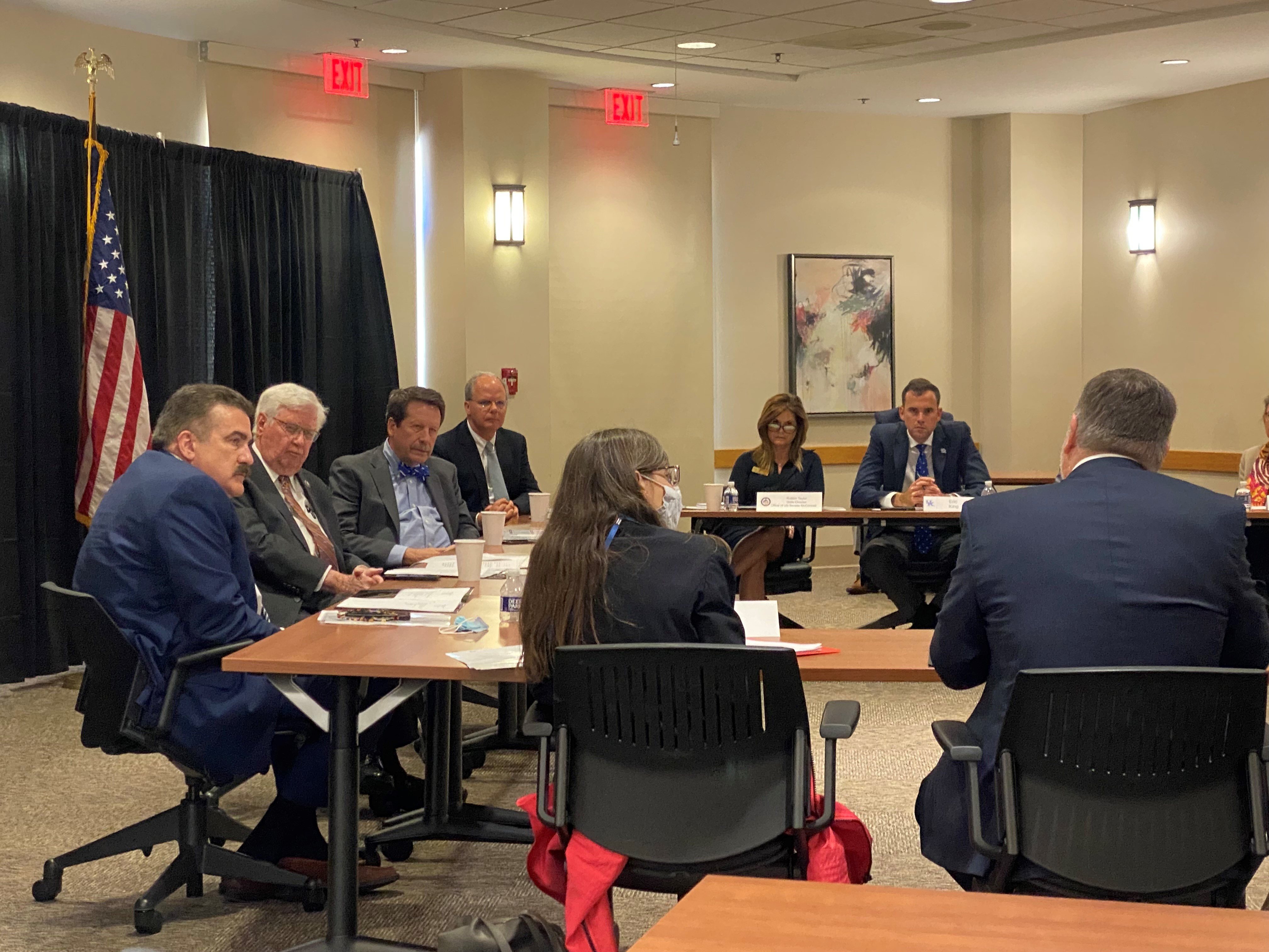 Rep. Guthrie participating in an opioid roundtable discussion