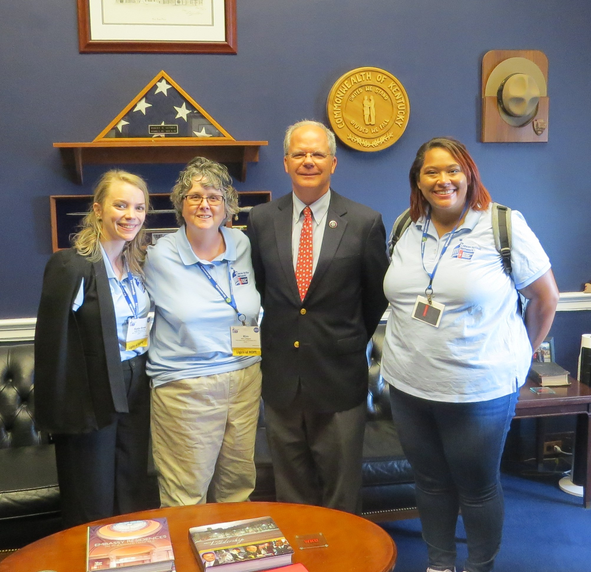 Rep. Guthrie meeting with Kentuckians with the American Cancer Society Cancer Action Network