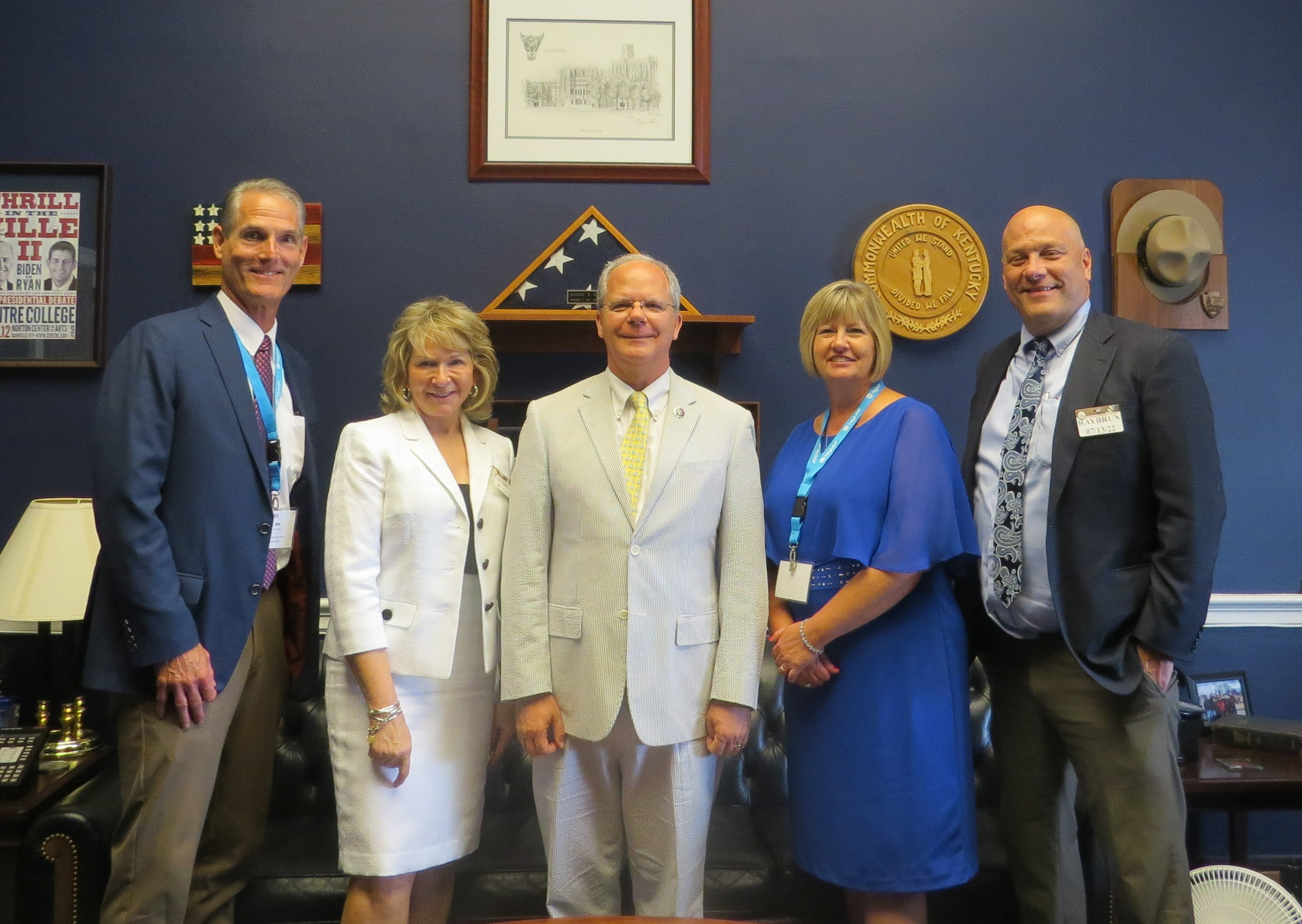 Rep. Guthrie meeting with the Kentucky Association of School Superintendents