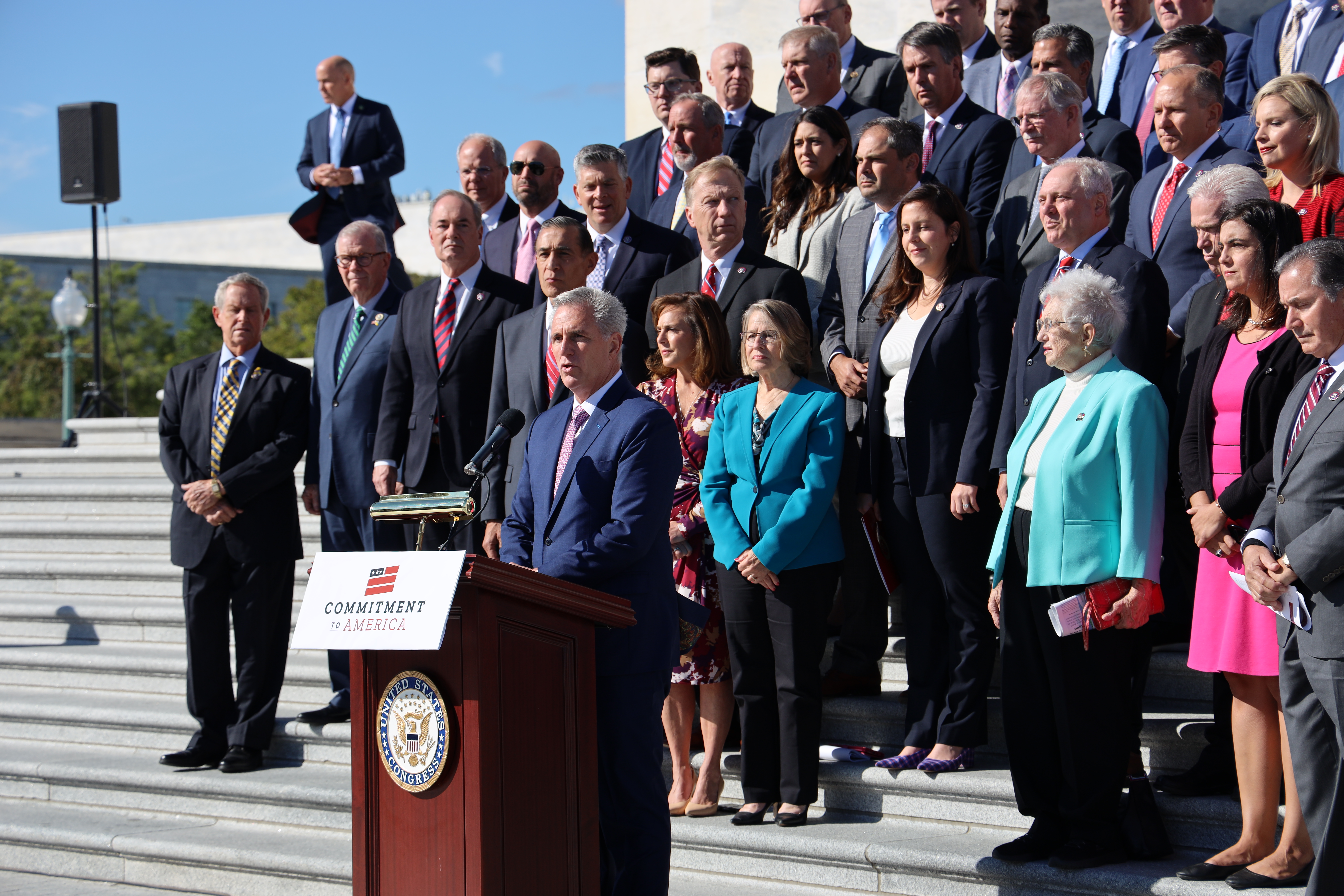 Commitment to America Presser